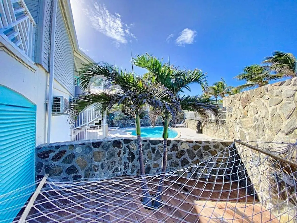 Holiday home Princess Blue, 3Bdr, Beach Front Deluxe, Orient Bay, Pool, Wifi 100 Mps