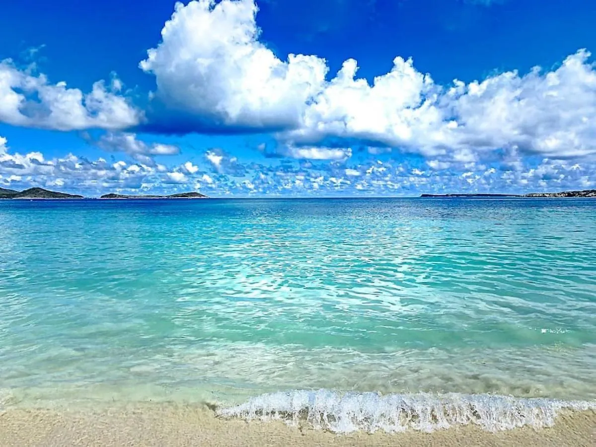 Princess Blue, 3Bdr, Beach Front Deluxe, Orient Bay, Pool, Wifi 100 Mps 0*,
