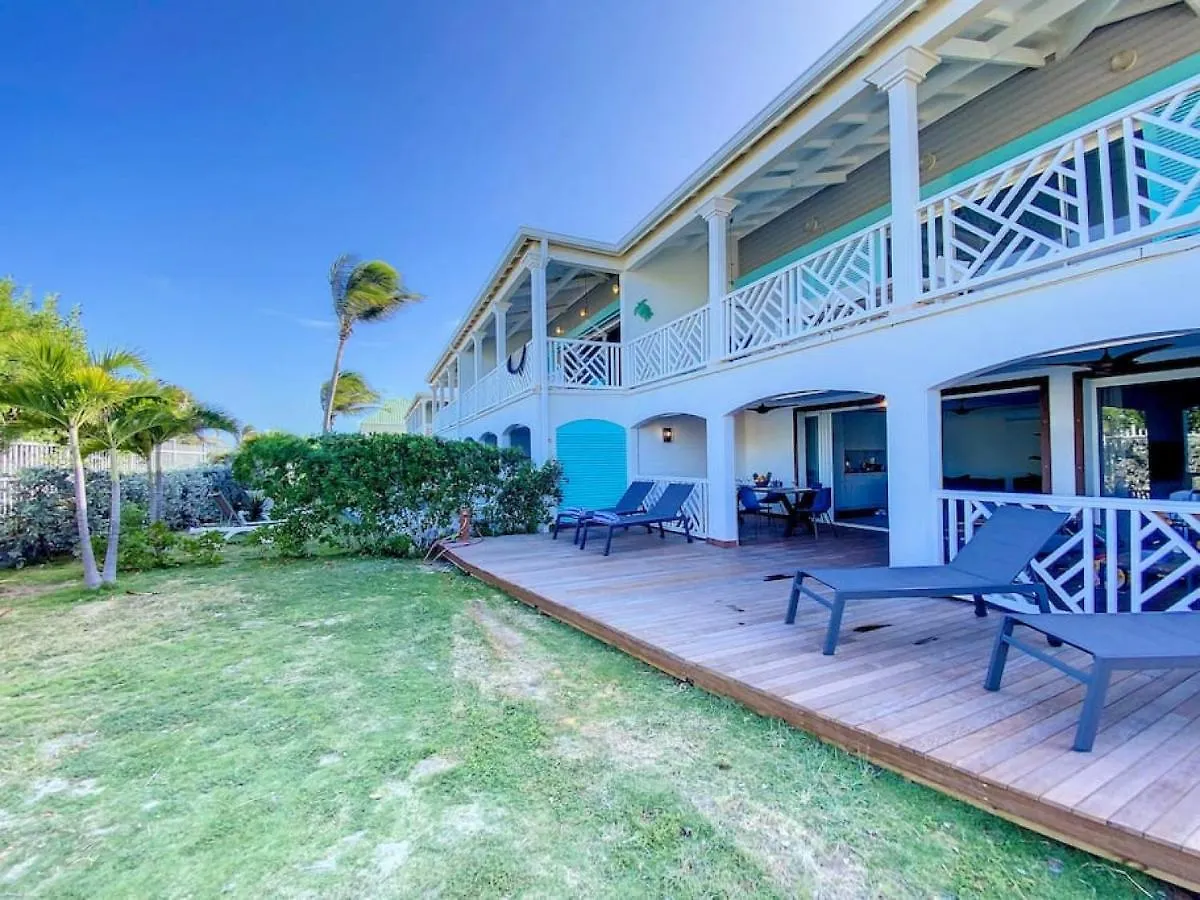 Princess Blue, 3Bdr, Beach Front Deluxe, Orient Bay, Pool, Wifi 100 Mps Holiday home